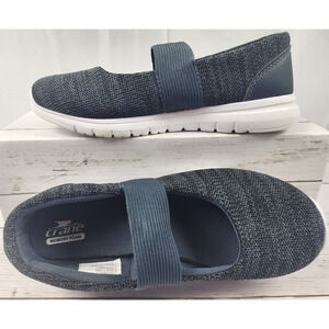 Crane Memory Foam by Aldi, Inc., Dark Gray/Black Mesh Tweed, Women's Size 7MM